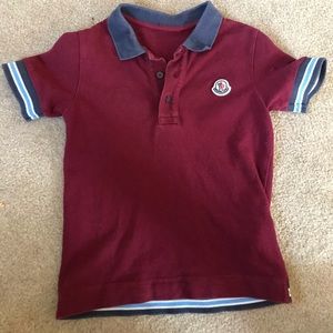 Moncler boy shirt 4t